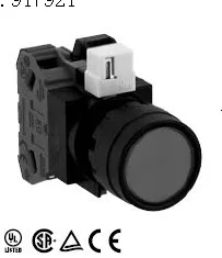 

[ZOB] Round Flush HW1L-M110Q0 jog HW1L-A122 self-locking Japan idec and spring illuminated pushbutton switch --10pcs/lot