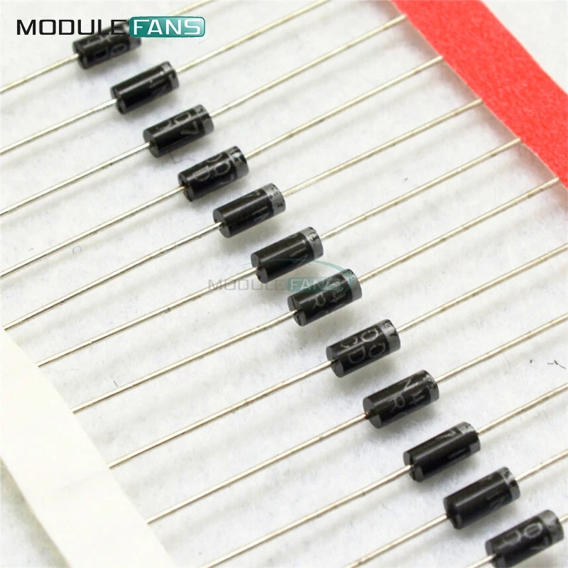 200 шт. 1 А 1000 В Диод 1N4007 IN4007 DO 41 сделай сам электронный|diode 1n4007|diode 1000vdiode 1a |