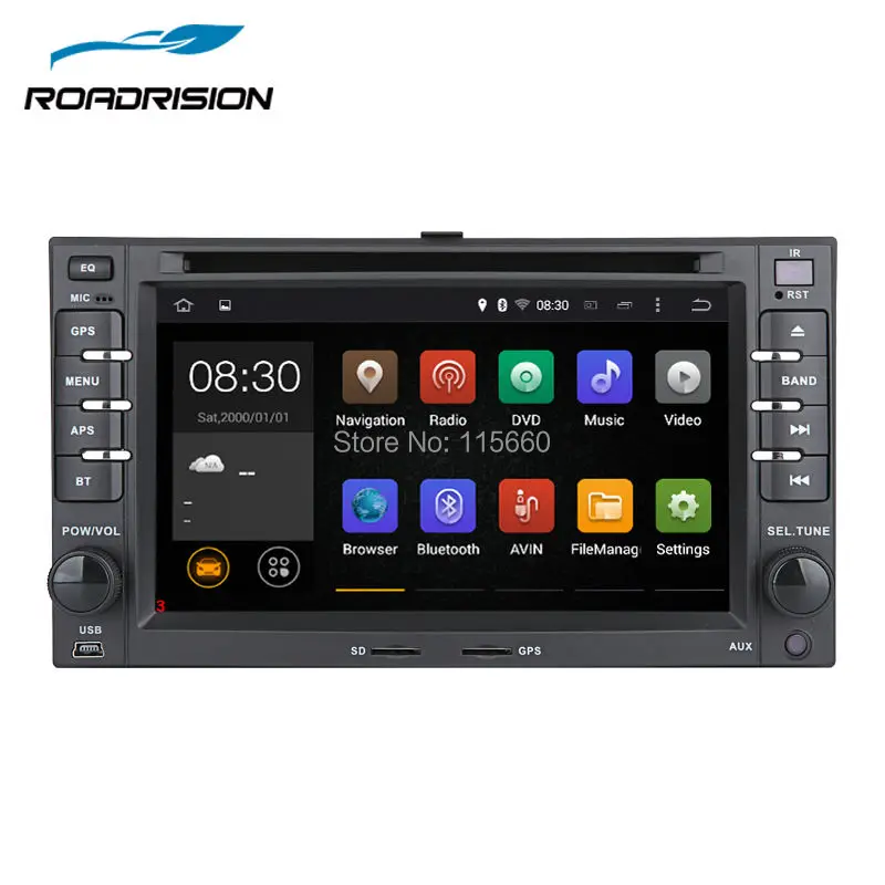 Новый емкостный Экран Android 6.0 автомобиль DVD GPS проигрыватель для Kia Ceed Cerato SORENTO РИО