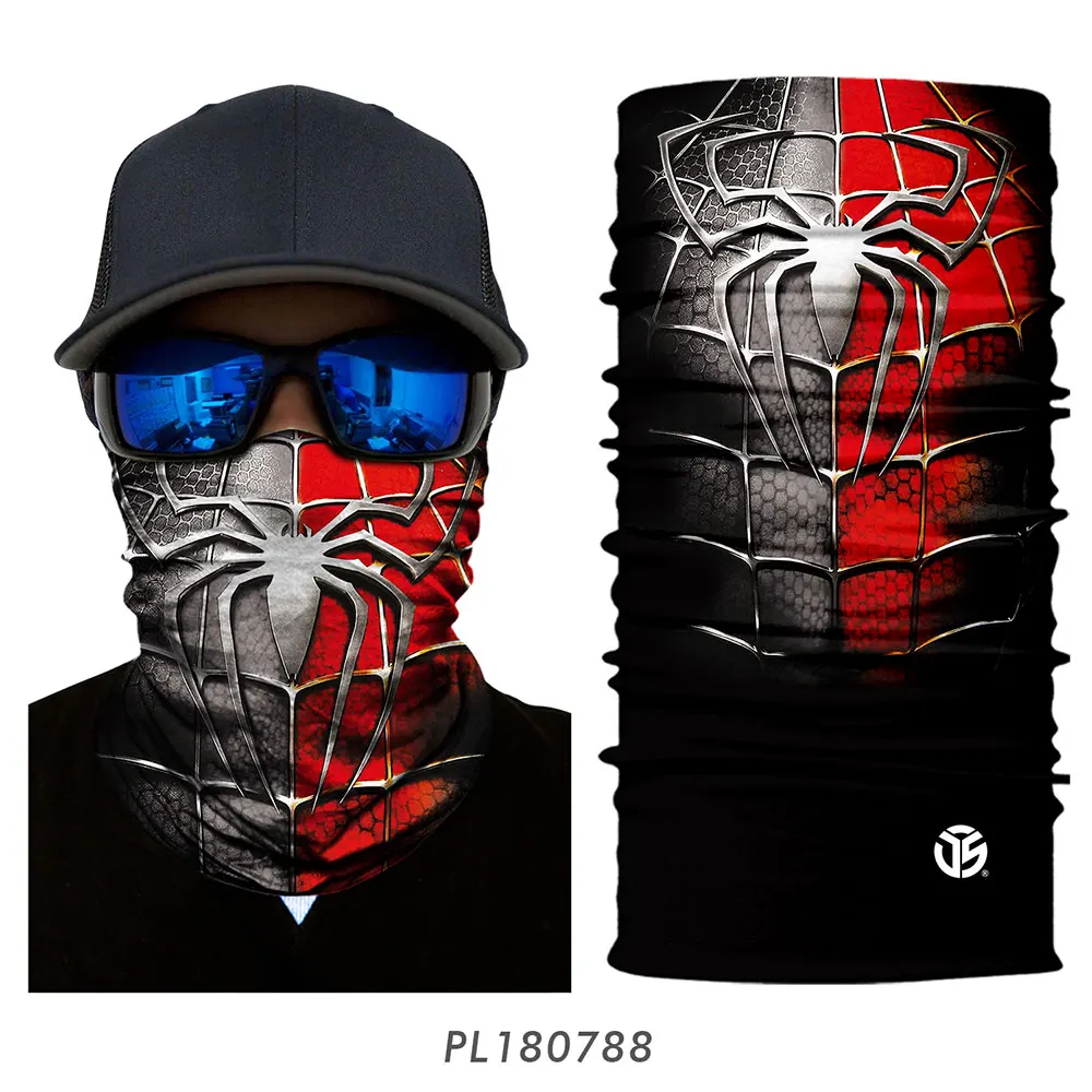 3D бесшовная Волшебная бандана Venom, летняя повязка на шею, защита на голову, трубчатое кольцо, шарфы, Солнцезащитная маска, шарф, маска для лица, повязка на голову для мужчин и женщин - Цвет: PL180788