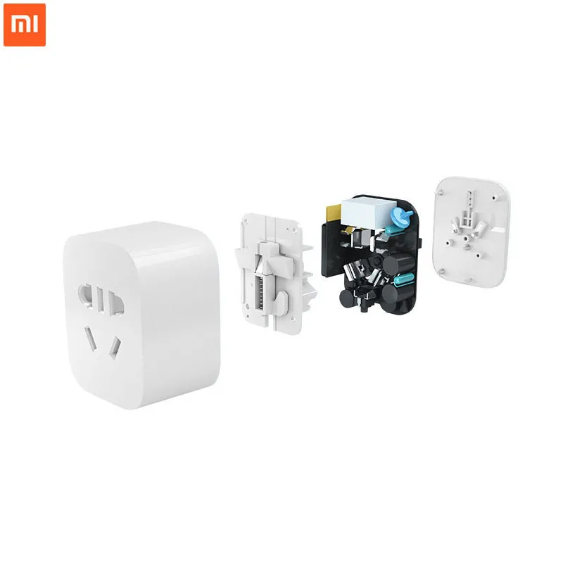 Умная розетка Xiaomi Mijia ZigBee Беспроводная с дистанционным управлением Wi Fi работает