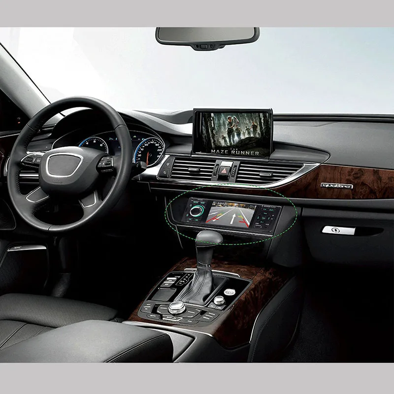 Авто Стерео Bluetooth MP5 AM FM Автомобильный плеер 4 1 дюймов TFT 1080P сенсорный экран В тире