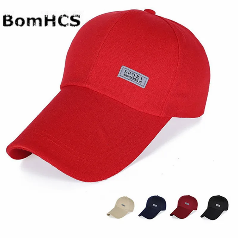 

BomHCS Extended Brim Men's Summer Cap Canvas Adjustable Women's Sun Hat Baseball Cap AM17223MZ10