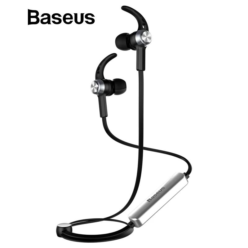 Baseus B11 Wireless Bluetooth V4.1 Earphone Magnet Hands Free in-Ear with Mic for iPhone Xiaomi Sport Stereo Earbuds Headphone Baseus B11 Wireless Bluetooth V4.1 Earphone Magnet Hands Free in-Ear with Mic for iPhone Xiaomi Sport Stereo Earbuds Headphone
