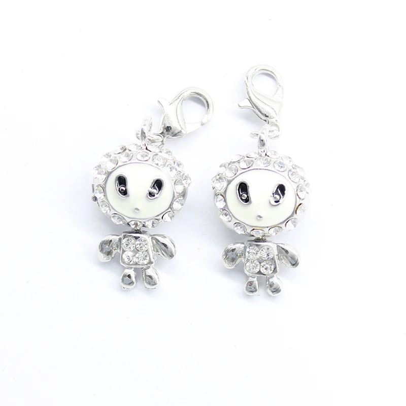 

2016 classic fashion mini fuwa sweet lobster clasp pendant jewelry products