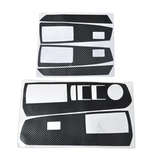 CITALL аксессуары для автомобильного интерьера, двери, окна переключатель углеродного волокна Стикеры для Chevrolet Cruze Holden 2009 2010 2011 2012 2013