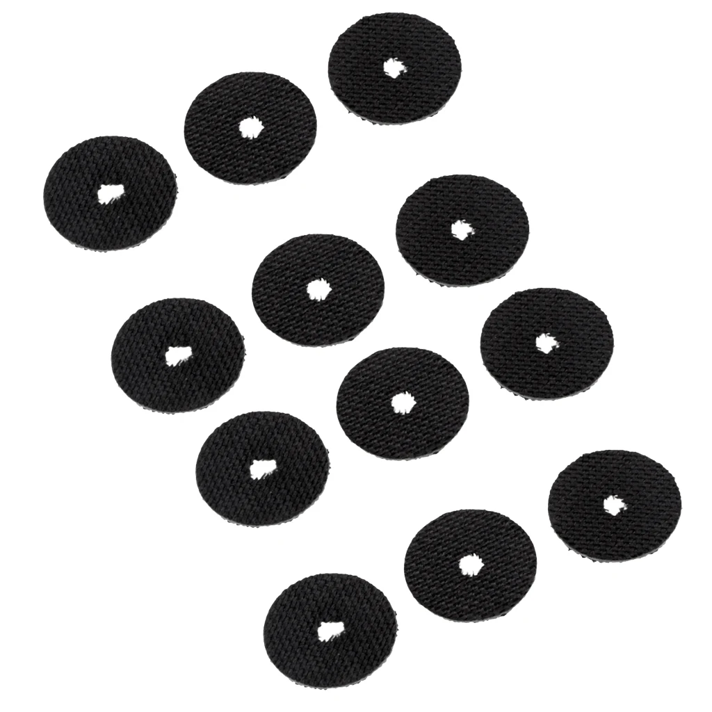 12pcs/set Carbon Fiber Fishing Reel Drag Washers For Spinning Baitcasting Fishing Tools Spinning Baitcasting Reel