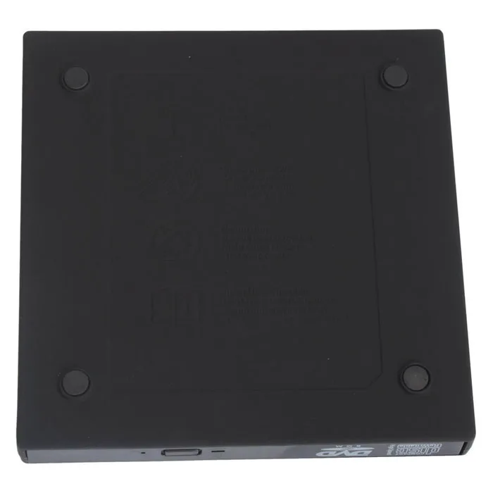  New Black Ultra Thin External Slot-in USB 2.0 External DVD Combo CD-RW Burner Drive CD RW DVD ROM H