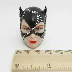 1/6 Catwomen Глава Sculpt с черной маской DIY модели для 12 ''фигурки героев органов