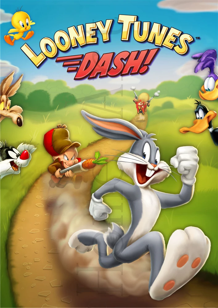 Постер Looney Tunes четкое изображение настенные наклейки украшение для дома хорошее