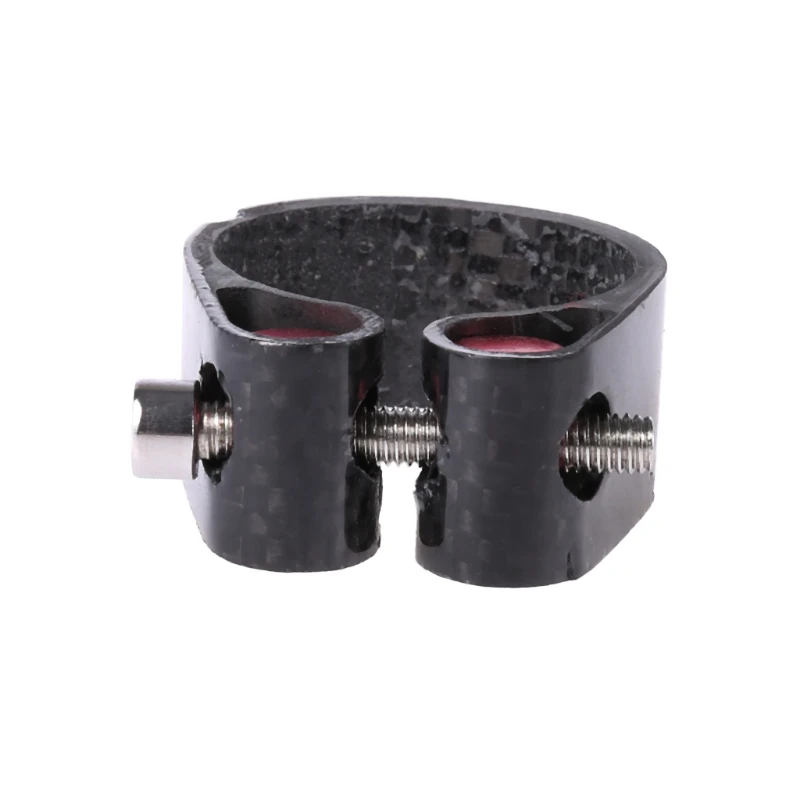 Bicycle Seat Post Clamp Carbon Fiber Cycling MTB Road Bike For 30.08/31