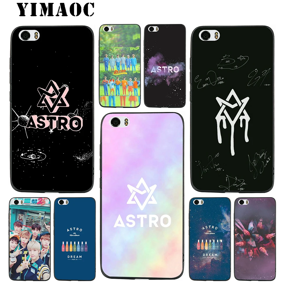 Мягкий силиконовый чехол YIMAOC AsTrO k Pop Bands для Xiaomi Redmi Note 9 Mi 8 Se 7 6 6A A1 A2 4X 4A 5A 5 MAX 3 MiA1 |