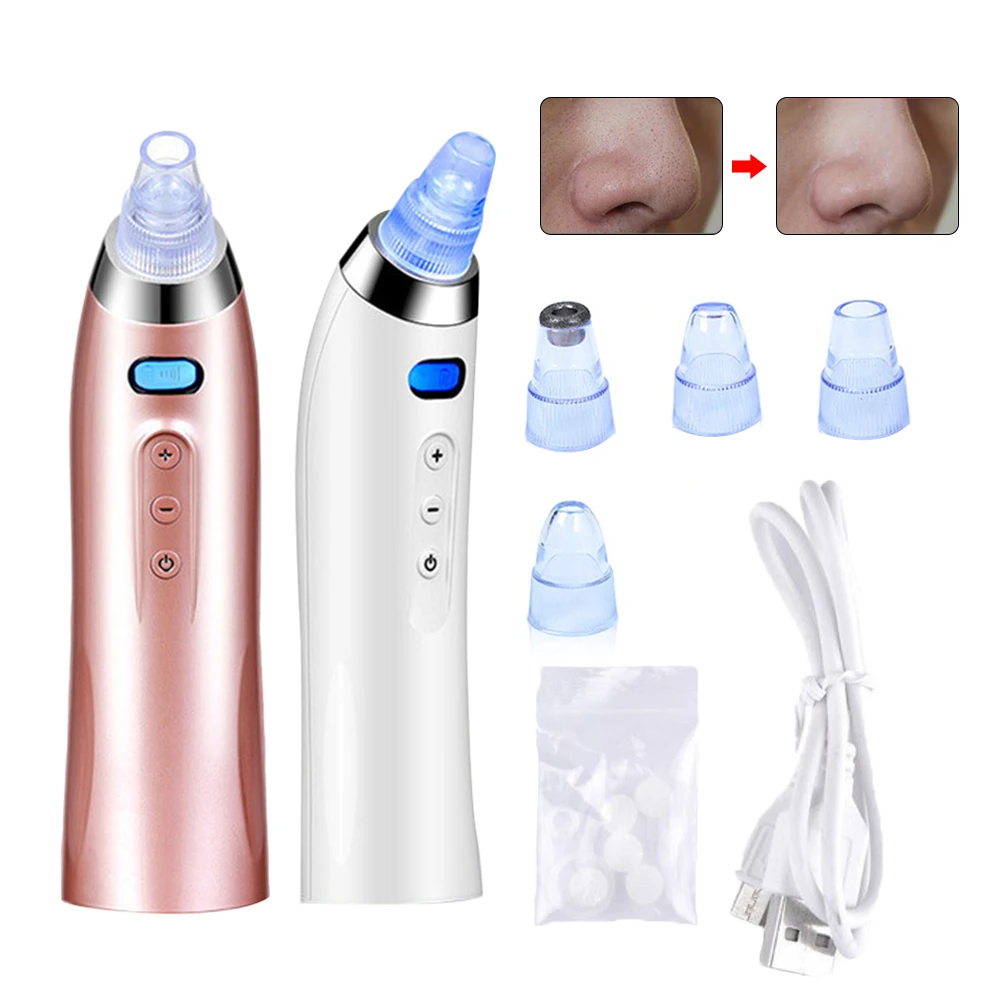 

Pore Cleaner Face Blackhead Remover Black Dots Pore Vacuum Suction Acne Pimple Remover Tool Face Cleaning Vacuum Cleaner Comedo