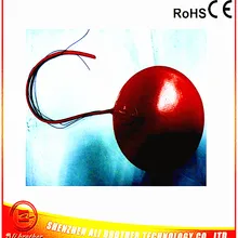 Силиконовая Резина 3D-принтеры нагреватель 110 В 350 Вт Диаметр 300*1.5 мм клей 1 сторона 100 К термистор 500 мм провод xd-h-d-1271