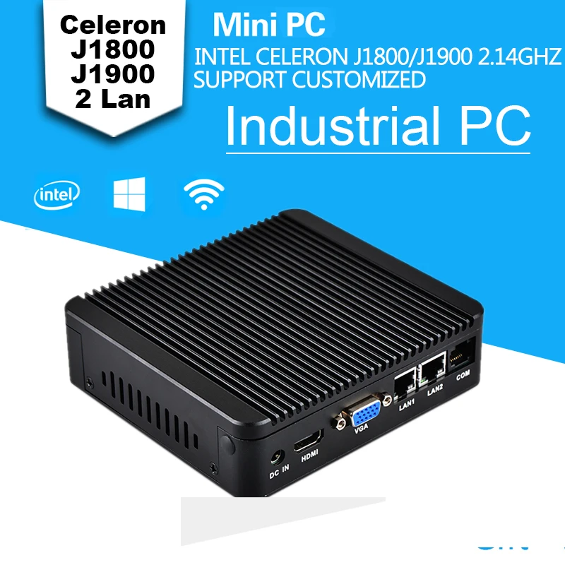  Low Price powerful mini pc Celeron J1800 Dual Core J1900 Quad Core 2 lan 2.41Ghz Small computer mini pc barebone with Hdmi+Vga 