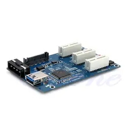 Кабель USB 3,0 5 Гбит PCI-e 1X 3 Порты и разъёмы 1X переключатель множитель концентратора Riser Card Высокое качество