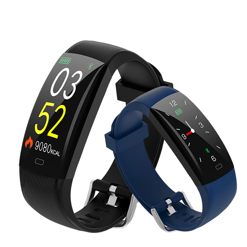 

F64C fitness tracker heart sphygmomanometer frequency meter IP68 waterproof remote control photography intelligent compatible