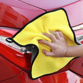 

Super Absorbent Car Wash Microfiber Towel Car cleaning Polishing Wash Cloth 30x30cm Polyester Fiber Extra Soft Strong Clean