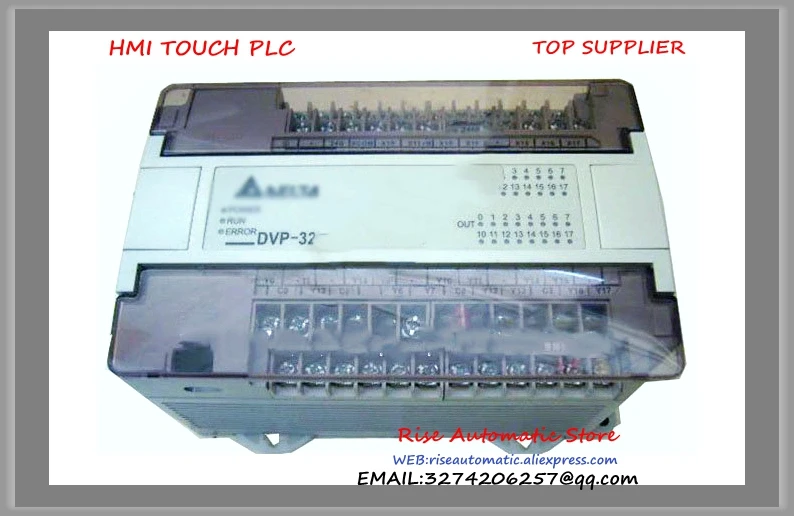 DVP32EC00R2 New Original Delta PLC 16DI 16DO relay output Extension Module new original dvp16xn11r delta plc 16do relay output digital module