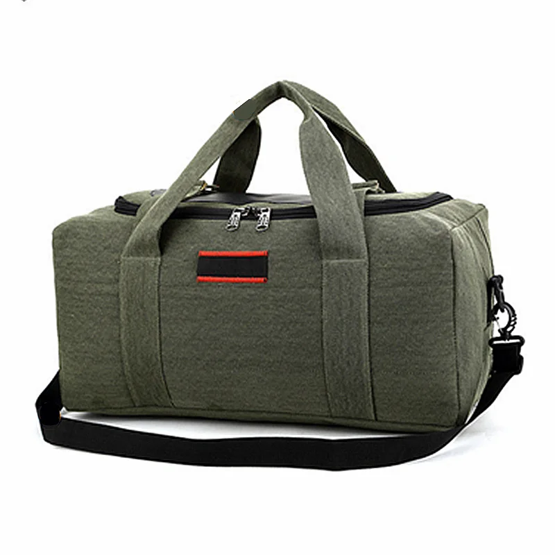 Canvas Travel Sports Bags Athletic Outdoor Men And Women Gym Duffel ...