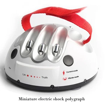 

Miniature electric shock polygraph, tinkling party game machine really big adventure decompression fun toys
