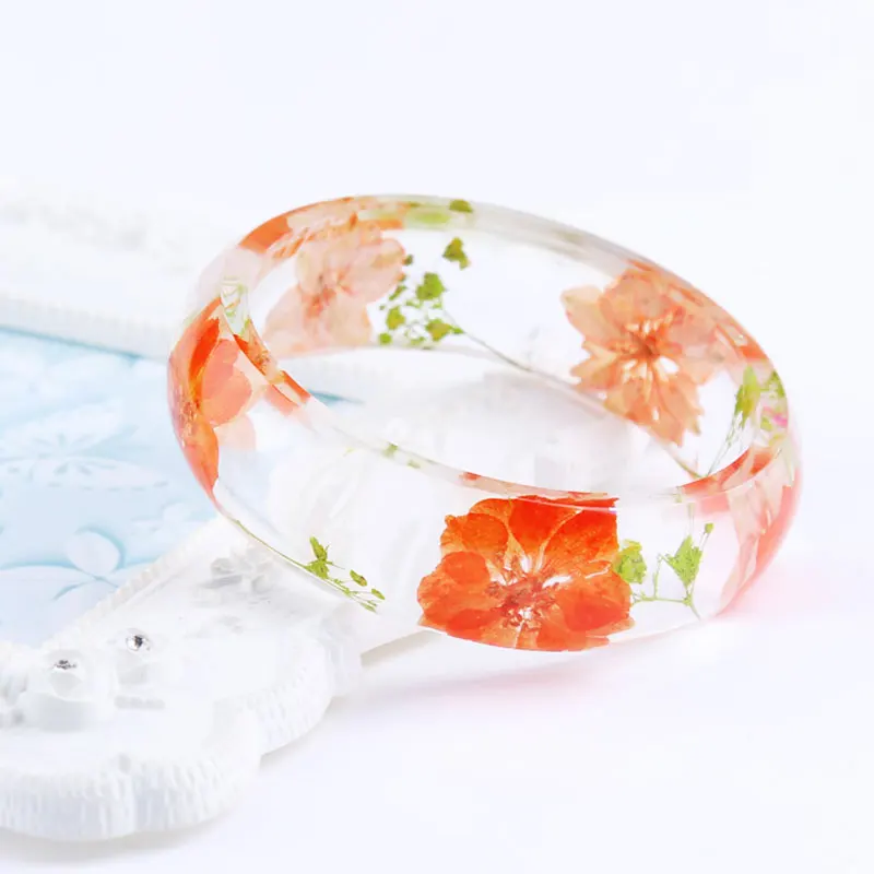 Clear Soft Silicone Round Mold Casting Resin Mould Bangle Bracelet Hand Resin Craft Jewelry DIY Making Mold
