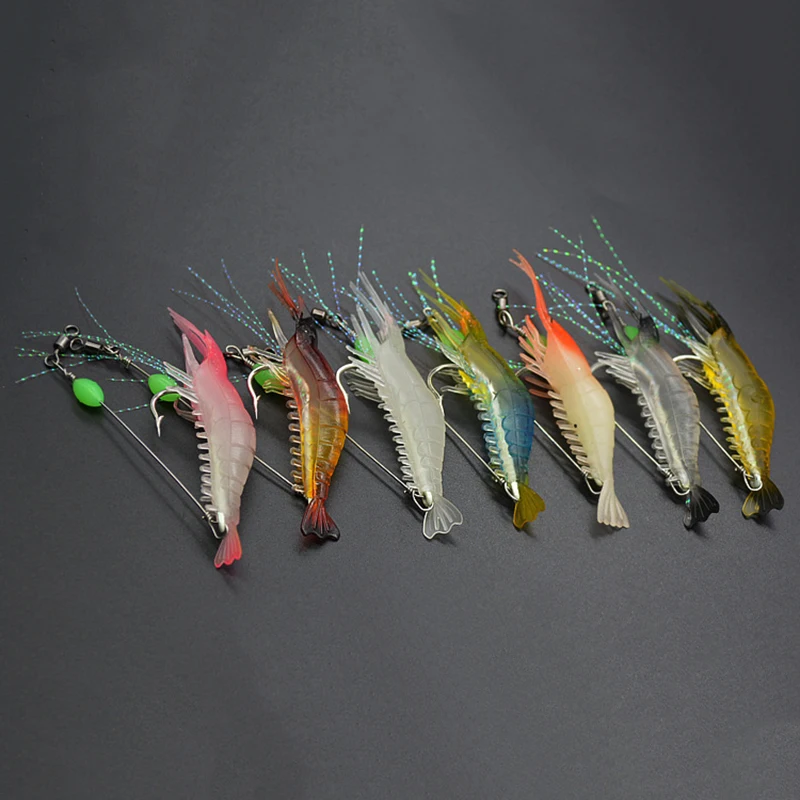Freshwater Saltwater Fishing Trout Bass Artificial Baits Soft Lure