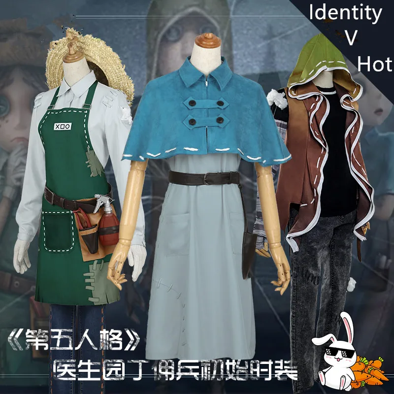 Identity V Doctor Emily Dia Cosplay Costume Lolita Dress Free Shipping Identity V Doctor Emily Dia Cosplay Costume Lolita Dress Free Shipping