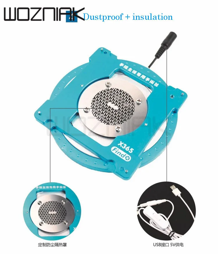 Find x365 mainboard jig специальный операционный стол для обслуживания iphone вращающееся устройство для рассеивания тепла новейшая материнская плата jig