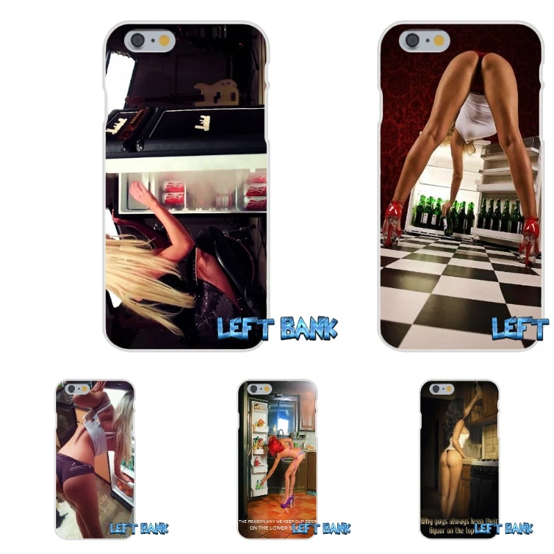 

girl keep their beer on the bottom shelf Soft Silicone TPU Transparent Case For Xiaomi Redmi 3 3S Pro Mi3 Mi4 Mi4C Mi5S Note 2 4