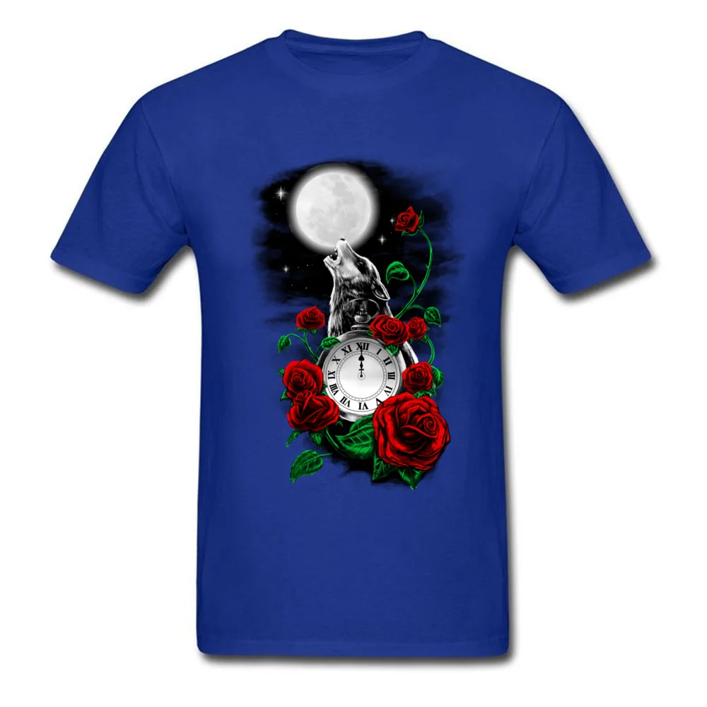 High Quality Men Tops Shirts Midnight Howl Casual T-shirts 100% Cotton Short Sleeve Summer T-shirts O-Neck Drop Shipping Midnight Howl blue