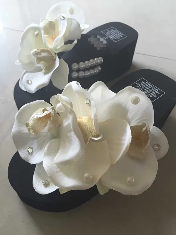 HAHAFLOWER/женские летние сандалии с цветочным рисунком; шлепанцы для дома и улицы; пляжная обувь; лучший подарок;