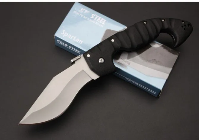 

High quality Spartan 440C Blade ABS Handle Outdoor Camping Hunting Folding Knife tactical Survival Knife Karambit EDC Tools