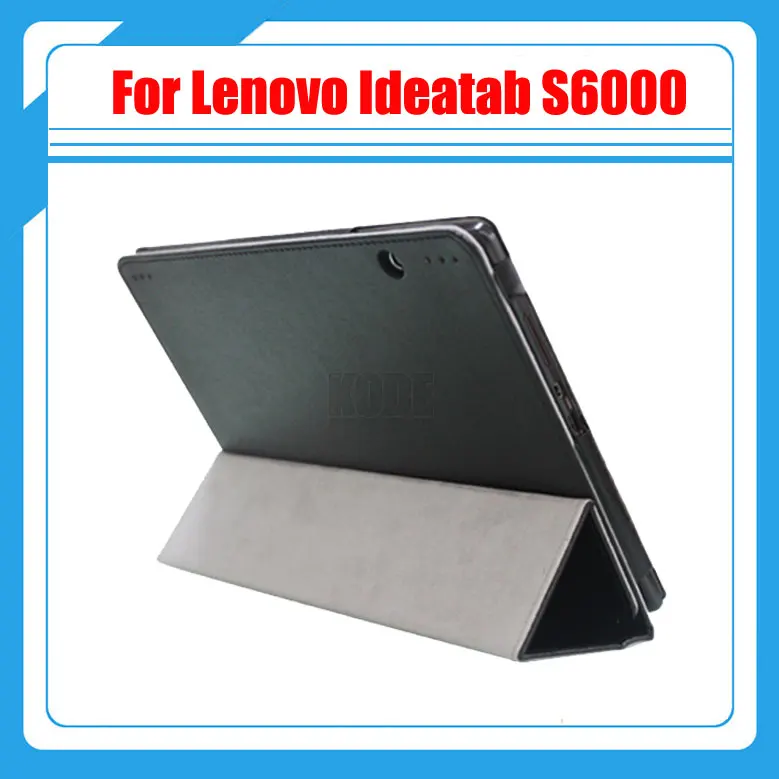 

PU Leather Case Stand Protective Cover Skin For 10.1" Lenovo Ideatab S6000 Tablet With Stylus Drop Shipping