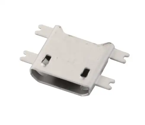 10 шт. микро USB 5pin B Тип Женский 4 ноги SMT SMD для мобильного телефона разъем 5 pin
