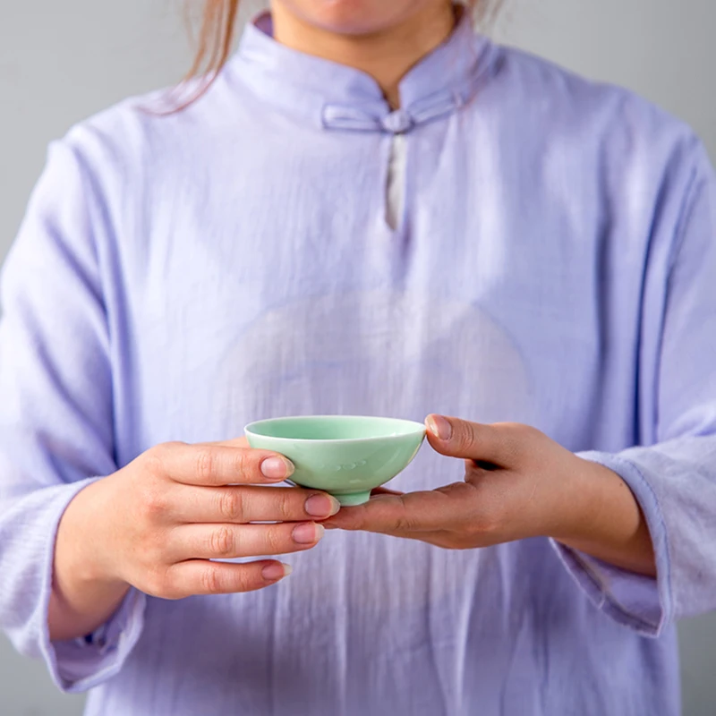 Китайские чайные чашки для Tieguanyin красный халат чайная чаша из селадона чайник с