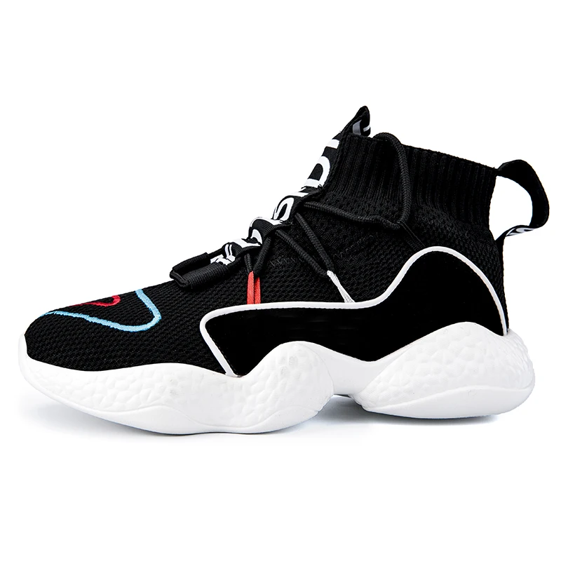 

Fashion Trend Sports Unisex High Top Sneakers Men Autumn Breathable Running Mesh Male Shoes Adult Platform Jogger Footwear Women
