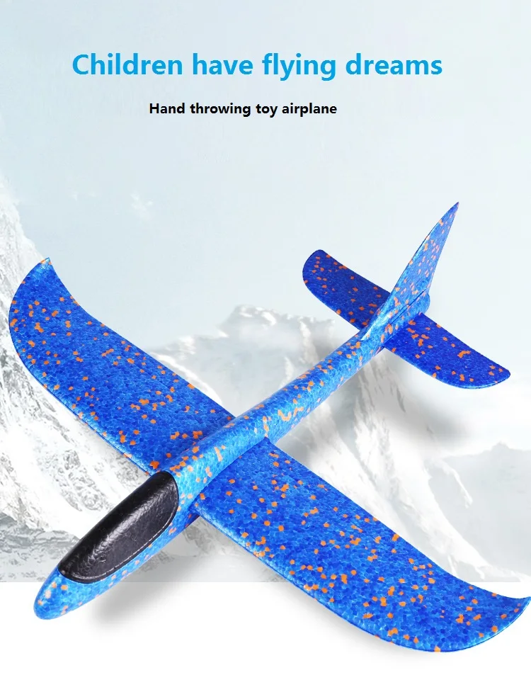 hand throw flying glider