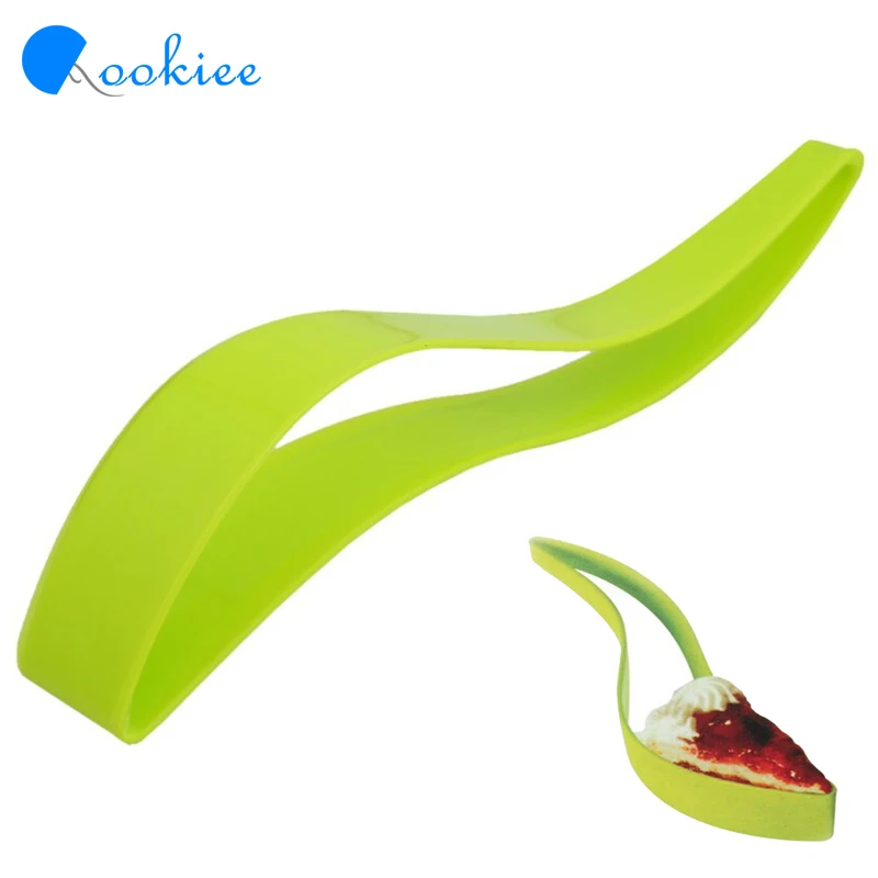 Qookiee Cake Slicer Pie Cutting Guider Cutter Slice Knife Kitchen Gadget Clip Tool Bread Pizza Divider | Дом и сад