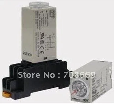 

AC 110V H3Y-2 Delay Timer Time Relay 0-30 Second 110VAC & Base