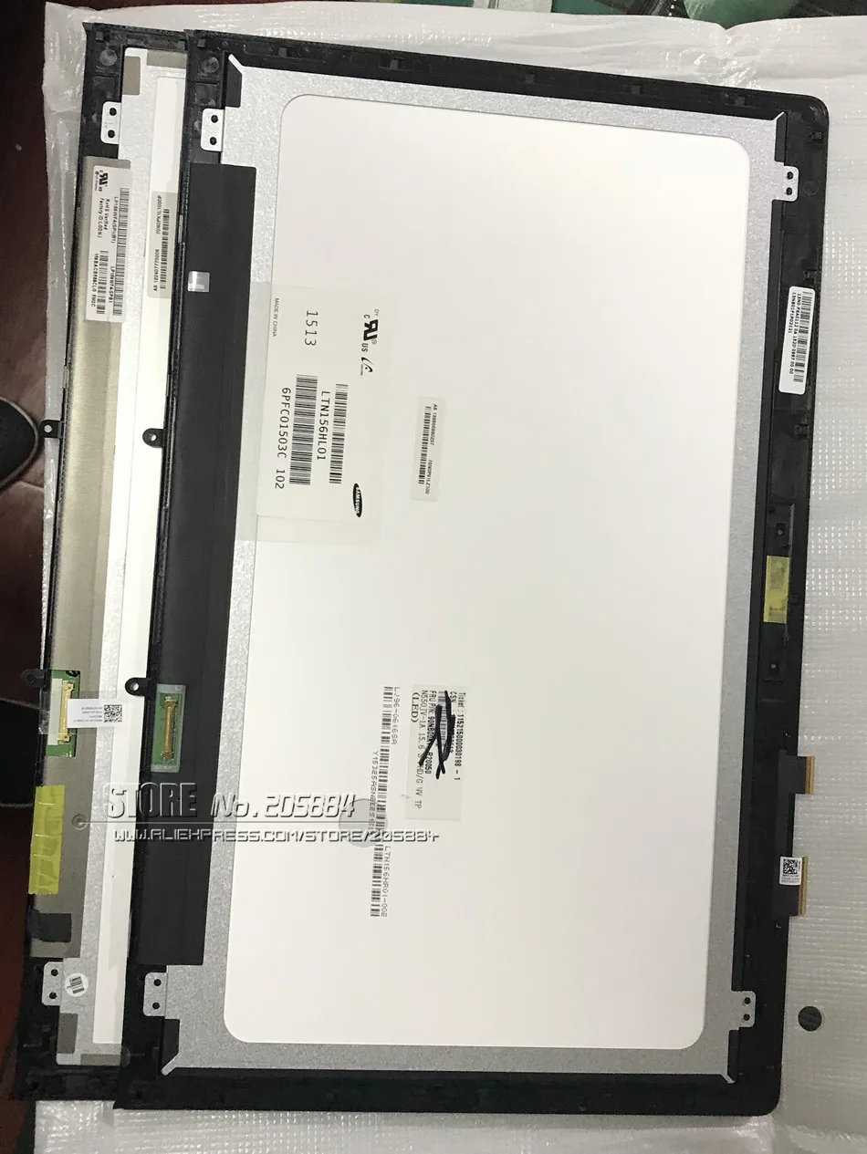 Для ASUS N550JV N550 ноутбук экран в сборе/экран+ TP сенсорный LP156WF4-SPB1 LTN156HL01