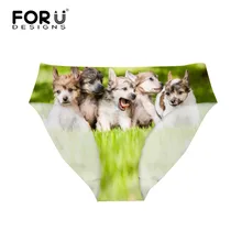 FORUDESIGNS/бикини, плавки танкини, купальники, симпатичная собака-щенок, женские шорты для плавания, бразильские трусики, стринги, купальник