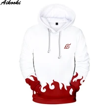 Aikooki, 3D, Наруто, толстовки, мужские, женские, Harajuku, толстовки, худи, мужские, с принтом, Наруто, 3D, толстовки, мужские топы, негабаритные толстовки