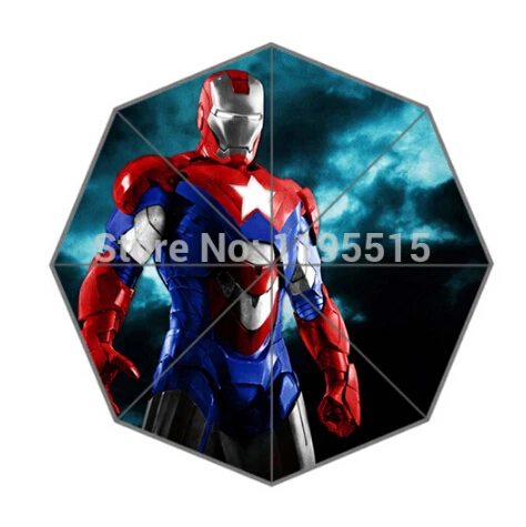 Iron Man Custom Fashion Design Umbrella For Man And Women High Quality Free Shipping Hot Sale UMN-1009