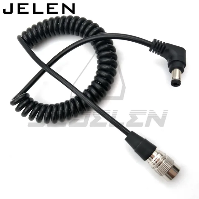 $US $12.00  DC5.5/2.5 TO Hirose 4pin Male Plug Power Coiled Cable For Sound Devices Zaxcomn F8