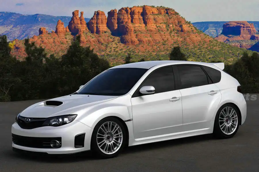 tunez Carbon Fiber Air Hood Scoop Intake Vent Bonnet for Sport Subaru WRX STI GE GH 2008-2011 GR