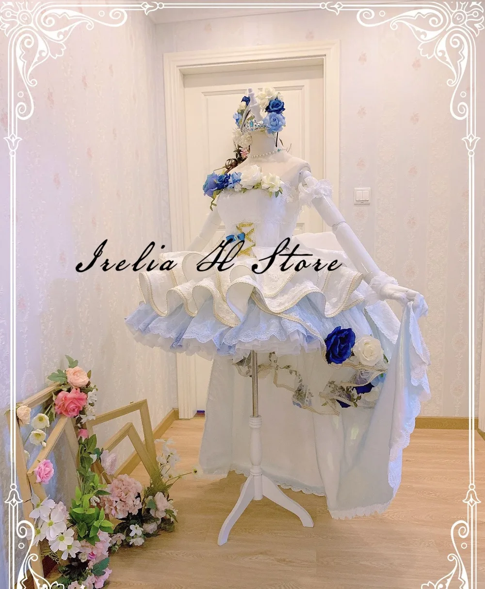 Невеста любовь жить солнце Aqours Watanabe вы свадебное платье косплэй костюм высокое качество частный индивидуальный заказ/размеры