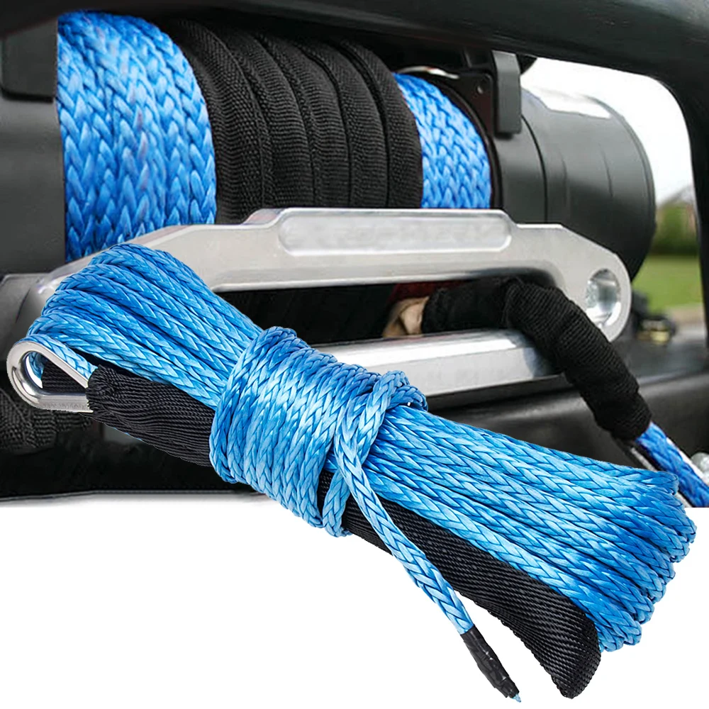 Синтетический трос для лебедок 1/4x50 фунтов 6 мм|winch rope|synthetic winch ropesynthetic |