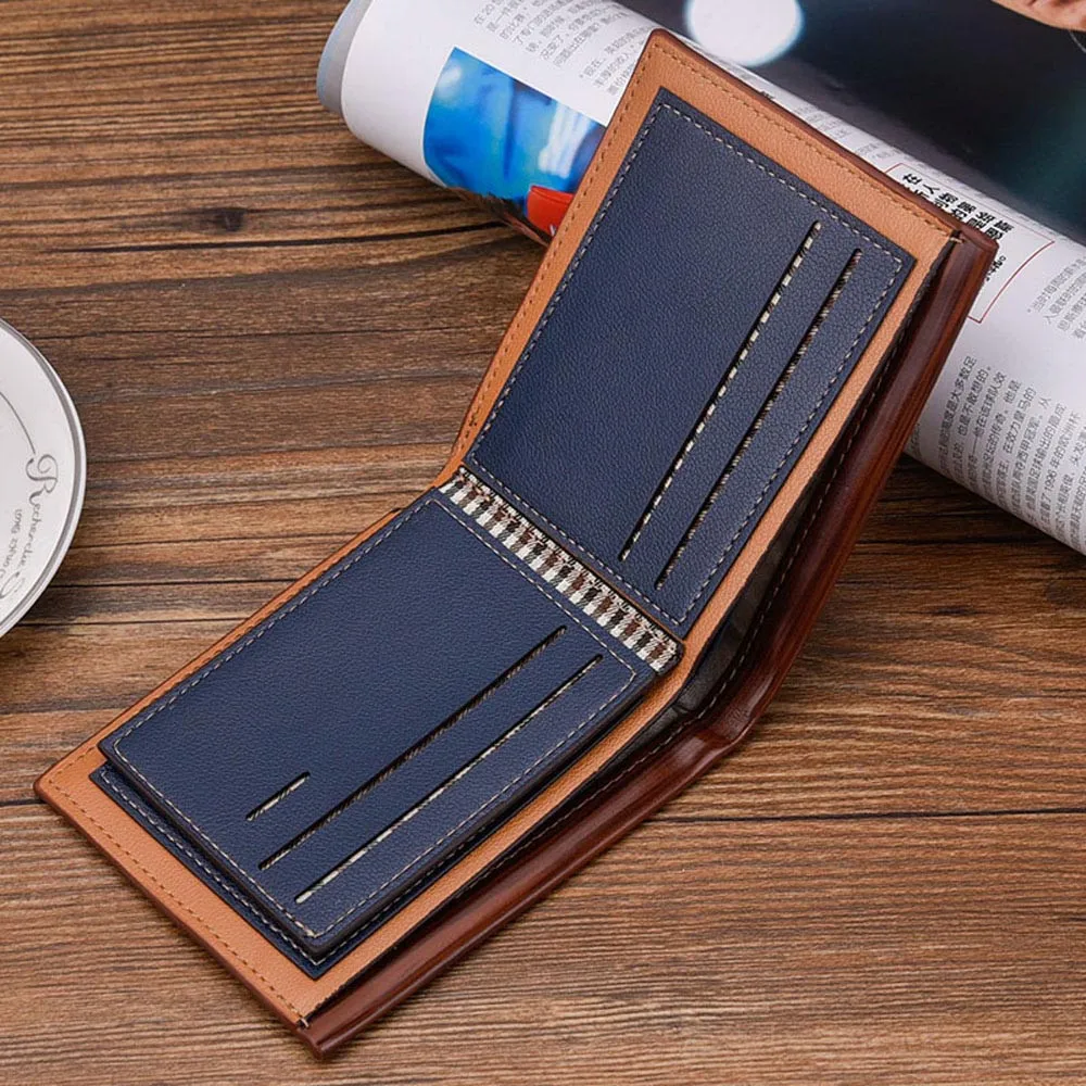 CONEED Для мужчин кошельки Для мужчин RFID Блокировка небольшой кожаный бумажник держатель для карт кошелек с монет Карманный Мода экстравагантный бумажник Sep21