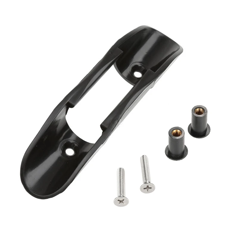 

Universal Kayak Canoe Deck Mounted Paddle Clip And Well Nuts Screws Easy Installation Kayak Accessory For Rowing Boats 0.25